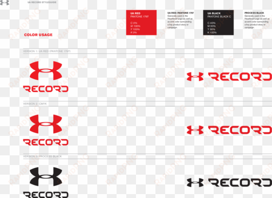 ua record ua record logo - under armour brand manuel