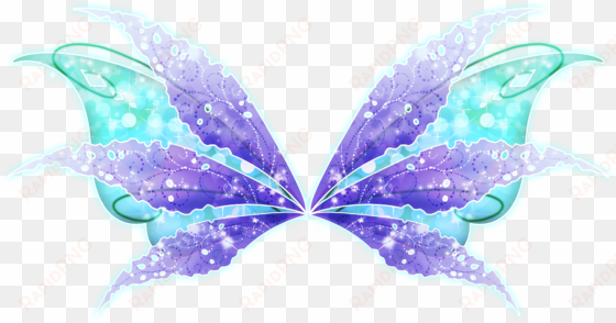 Uc-97, Fairy And Butterfly - Winx Club Mythix Wings transparent png image