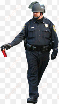 uc davis pepper spray incident profession police officer - pepper spray cop transparent