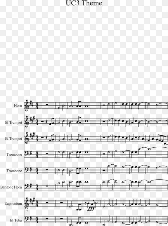 uc3 theme sheet music 1 of 5 pages - tulpen aus amsterdam text