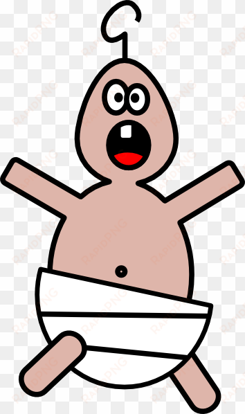 ugly baby - cartoon baby transparent