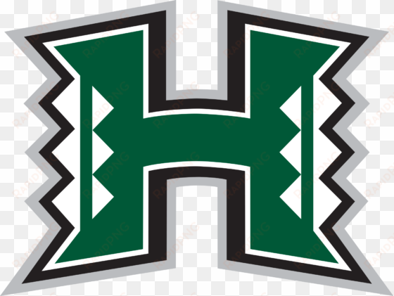 uh manoa logo, logospike - hawaii rainbow warriors football