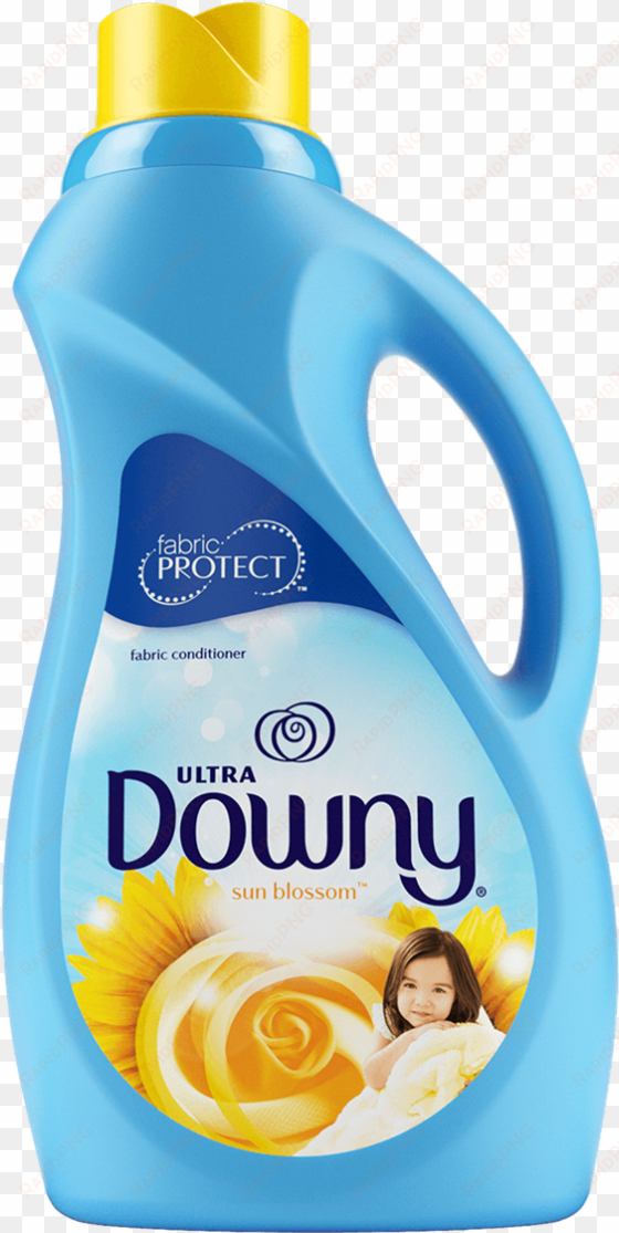 ultra downy sun blossom liquid fabric softener png - downy yellow lid