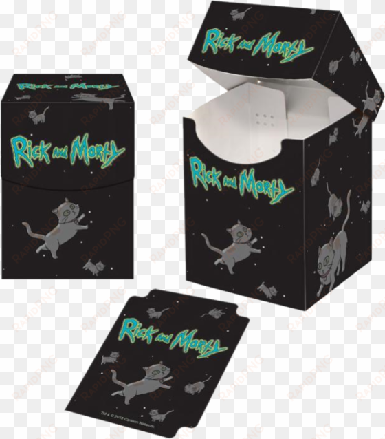 ultra pro deck box-rick and morty version 2 - rick and morty beer jug - get schwifty -