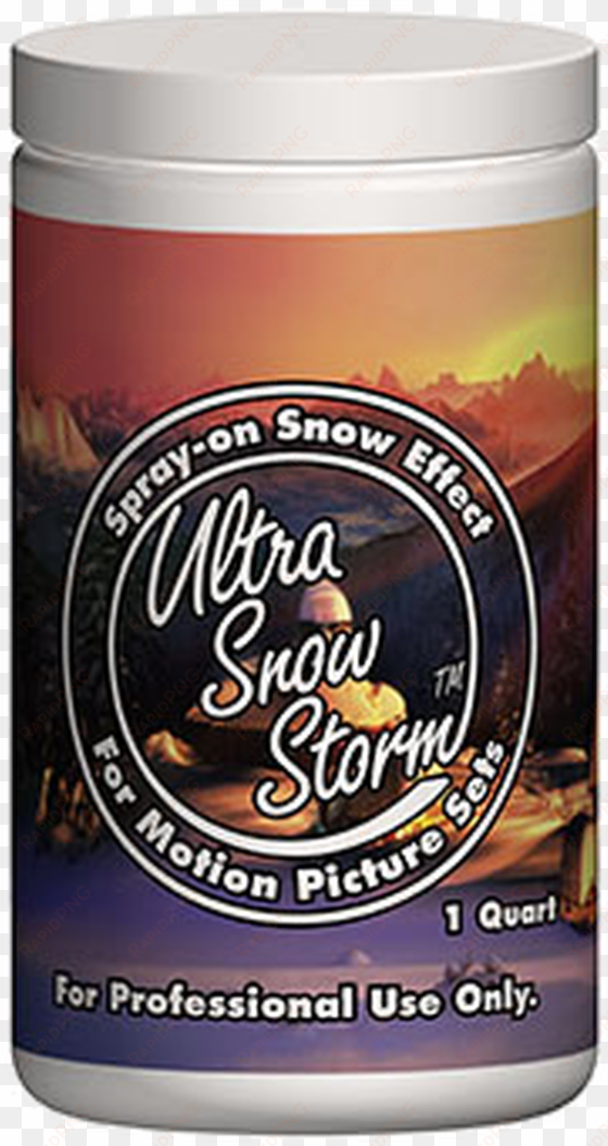 ultra snow storm spray-on snow effect, white, 32 oz - bison
