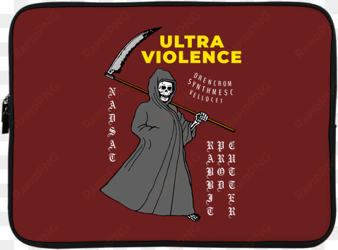 ultra violence laptop sleeve - t-shirt