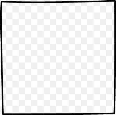 una sencilla y común imagen de borde - black square frame png