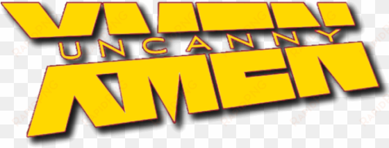 uncanny x-men - uncanny x men logo png