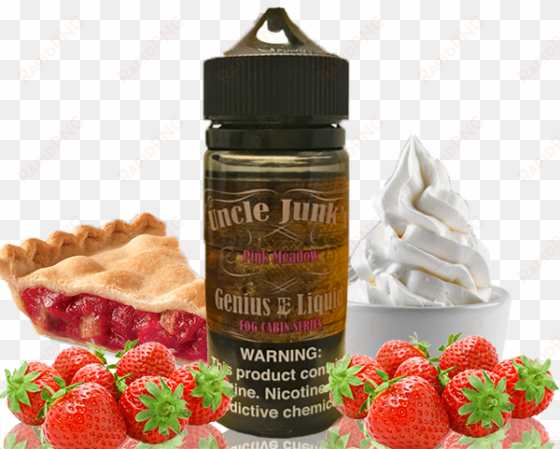 uncle junk's genius juice juice pink meadow - vaadi herbals shower gel, blushing strawberry, 300