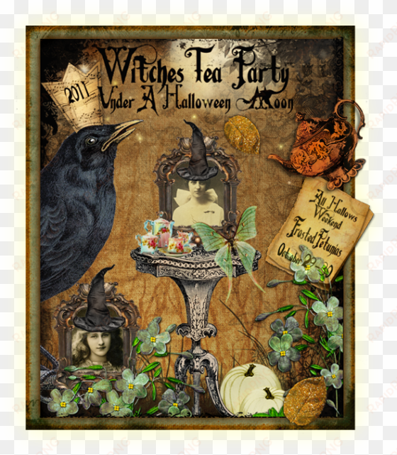 under a halloween moon the witches tea party day two - halloween witches tea party