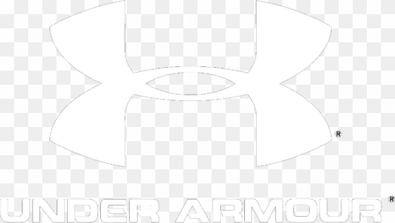 under armour logo white png - sketch