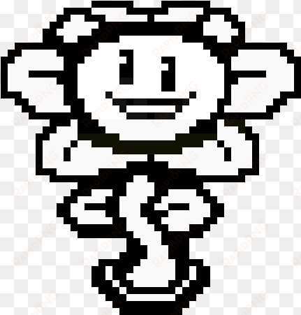 underswap flowey battle sprite - flowey pixel art