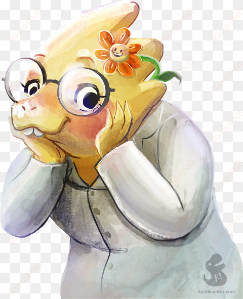 undertale fanart alphys