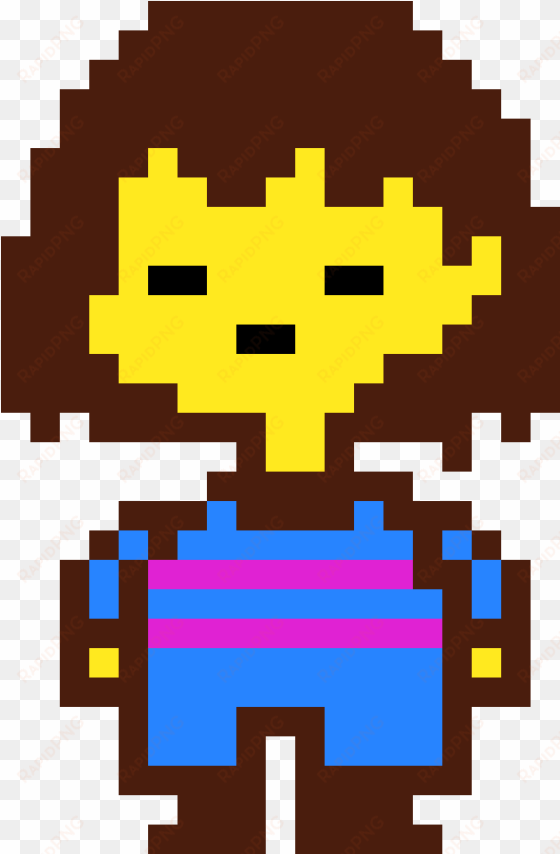 undertale frisk sprite - undertale frisk pixel art