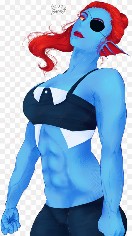undyne the undying - cartoon