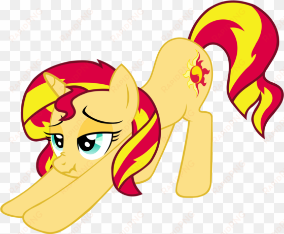 unicorn vector face - mlp sunset shimmer pony vector