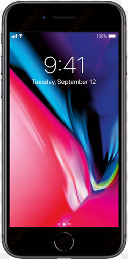 union wireless - apple iphone 8 - 256 gb - space gray - verizon - cdma/gsm