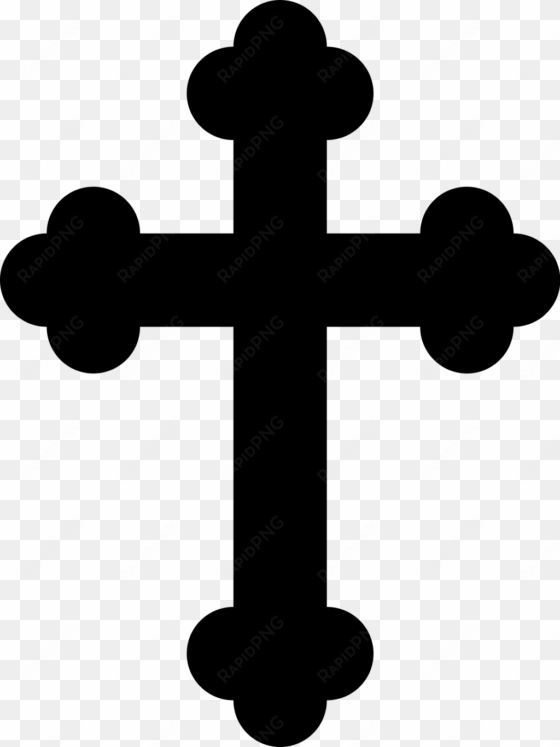 unique cross silhouette clipart cdr picture library - vector cross