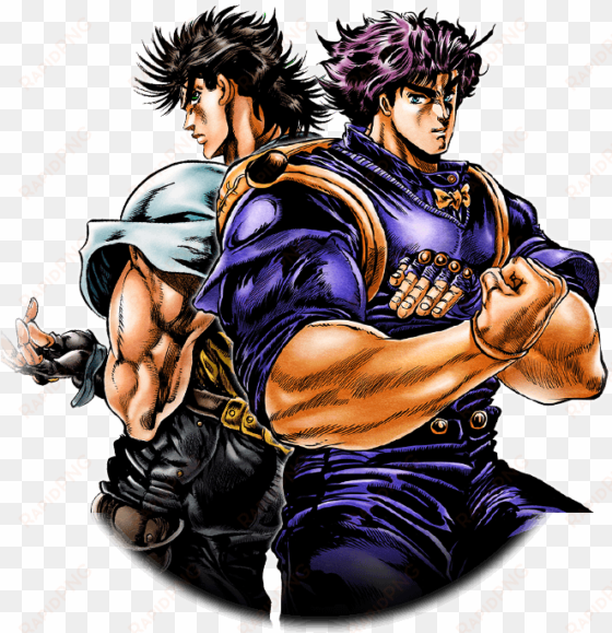 unit jonathan joestar and joseph joestar - jojo's bizarre adventure