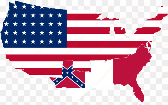 United And Confederate States - Rebel 2nd Confederate 3'x 5' Flag transparent png image