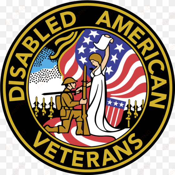 united states dav disabled american veterans logo vector - disabled american veterans embroidery design
