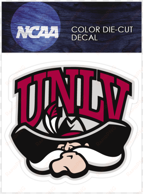 unlv logo ncaa die cut vinyl car sticker bumper window - unlv rebels