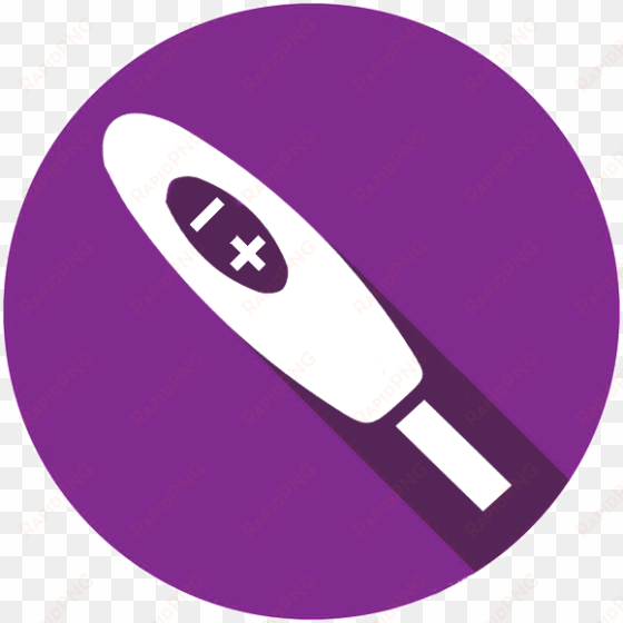 unplanned pregnancy - pregnancy test icon
