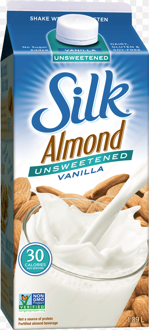 unsweetened vanilla almond beverage - silk true almond unsweetened vanilla almond beverage