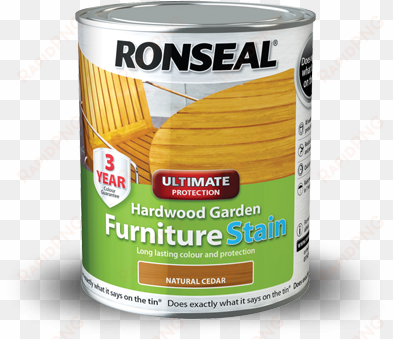 up garden furniture stain cedar 750 - ronseal hardwood furniture stain