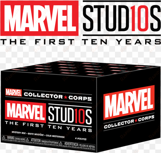 Upcoming Box Marvel Studios, The First 10 Years - Marvel Studios Logo Small transparent png image