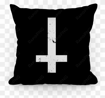 upside down cross pillow - cross