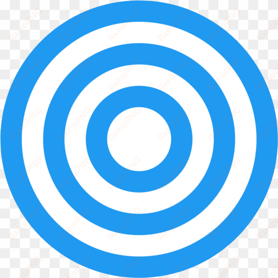 urantia three concentric blue circles on white symbol - circle