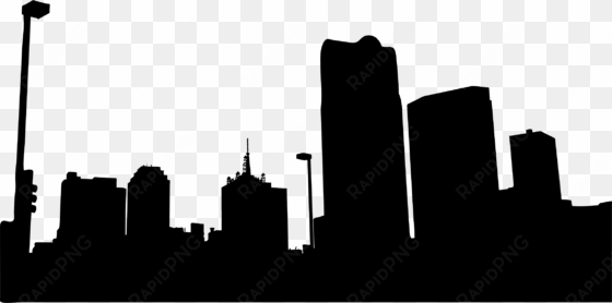 Urban City Silhouette Icons Png - Dallas Calendar 2018: 16 Month Calendar transparent png image