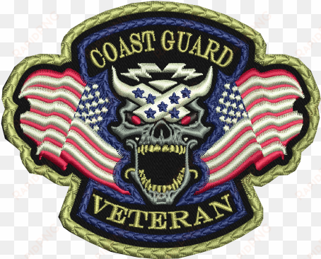us coast guard veteran patch - veteran