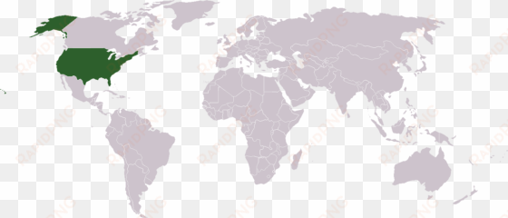 us world map - united states in the world map