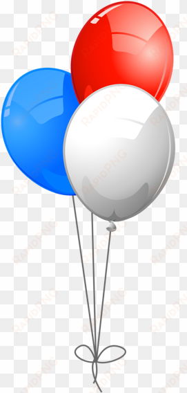 usa colors balloons png of pinterest clip - red white and blue balloons clip art