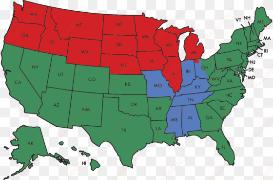 usa state map - grand coulee dam on us map