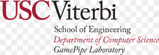 Usc Viterbi - Usc Gamepipe Logo transparent png image