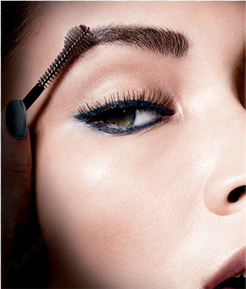 use brow drama for extra setting power and to finish - maybelline brow drama eyebrow mascara (various shades)