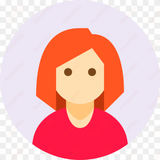 user avatar icon - iconos de mujeres a color png