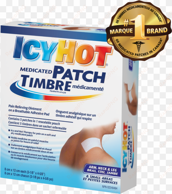 uses - icy hot medicated back patches