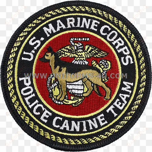 usmc police canine team patch