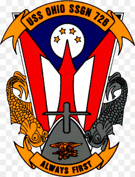 uss ohio ssbn-726 crest - uss ohio logo