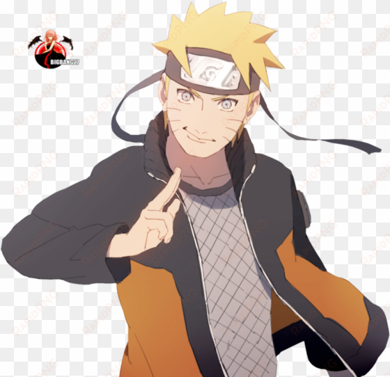 uzumaki render by bigbang jpg library - renders de naruto uzumaki