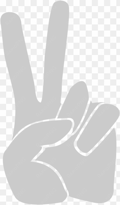 v sign victory symbol computer icons - png victory
