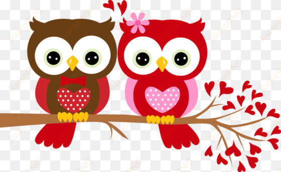 valentines dance png - owl valentine png