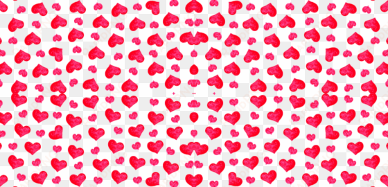 valentine's day water color pink red hearts cute valentines - danawa