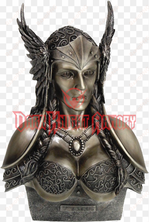 Valkyrie Bust Statue - Valkyrie Warrior transparent png image