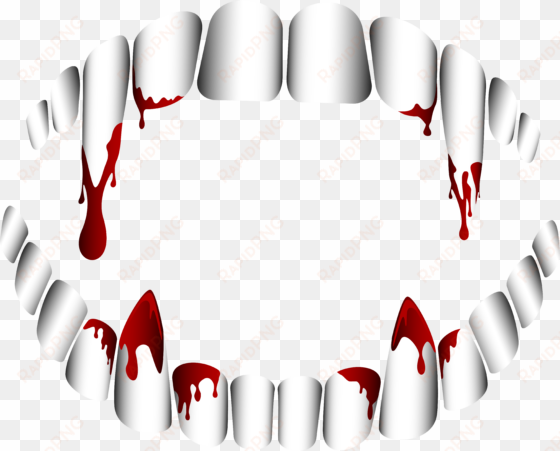 vampire teeth transparent background