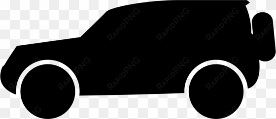 van wagon or waggon side view silhouette svg png icon - icono de camioneta